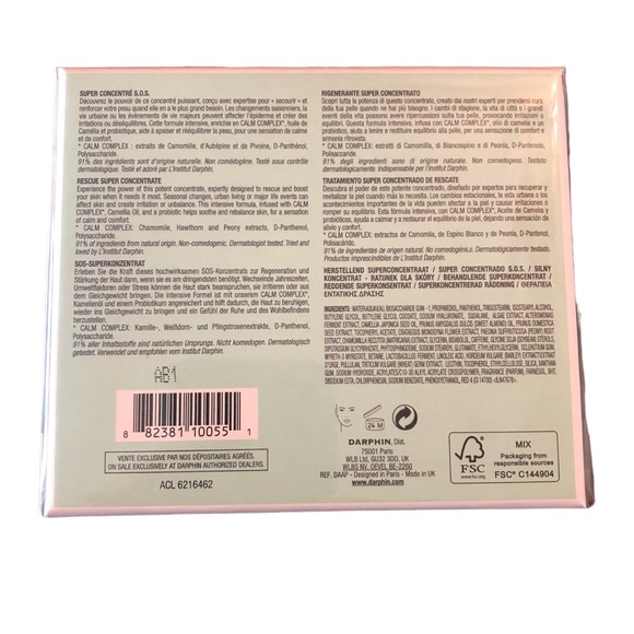 Darphin Intral Rescue Super Concentrate Serum- 4doses x 7ml - Picture 3 of 3